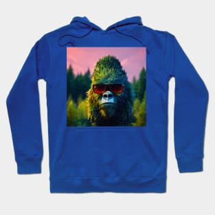 Dope Sasquatch in Nature Hoodie